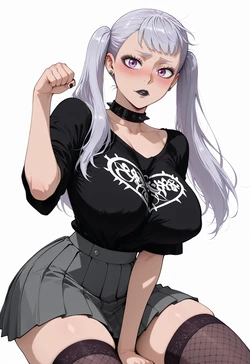 [ANIREALAI] Noelle Silva - Gothic Elegance of Royal Magic (AI Generated) 作品封面