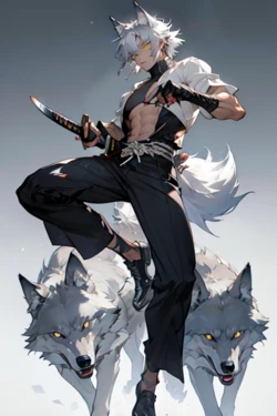 [OC - Shinji] [AI Generated] 作品封面