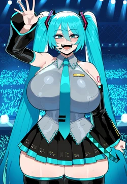 [Juuicy_AI] Hatsune Miku BBC [AI Generated] 作品封面