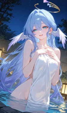[Reiji] Robin (Honkai Star Rail) – Onsen & Yukata Night [AI Generated] 作品封面