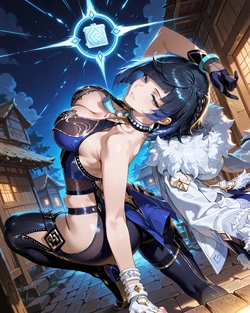 Lanmon AI-Ye Lan (Genshin impact) (297p)(Patreon) [AI Generated] 作品封面