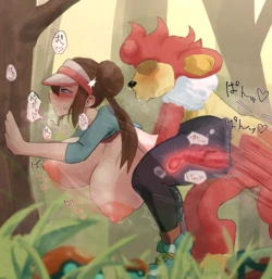 [犬派式] ポケモンに襲われるメイちゃん (ポケットモンスター) 作品封面