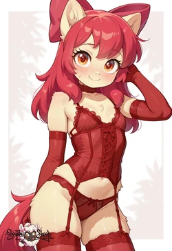 [SemenSheep] Apple Bloom [AI Generated] 作品封面