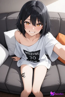 Roommate's Kinky Cumplay Dare: Midnight Challenge [AI Generated] [Cute Image Set] 作品封面