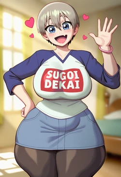 [Juuicy_AI] Hana Uzaki [AI Generated] 作品封面