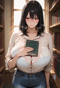 [FearX] Sexy Librarian’s Temptation (Patreon) [AI Generated] 作品封面