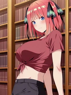 ANIPAI - Nino Nakano - Quintessential Quintuplets [101 pics / Full Set + Extras] [AI Generated] 作品封面