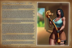 Lyana Frostburn and the golden pony staff