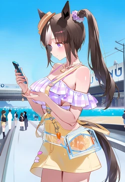 apaper) 260218 [umamusume] hokko tarumae BEACH BWC [AI Generated]