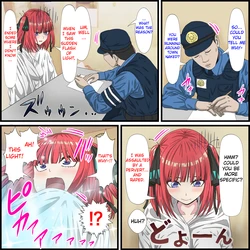 [Banana Style] An App Where You Can Have Sex With Anime Characters 20, Harem Chapter (Gotoubun no Hanayome) [English] 作品封面