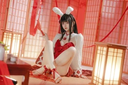 屿鱼 - 碧蓝航线 大山·祈愿的巫女兔 [58P 340M]