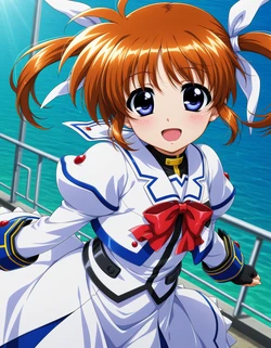 [Azusa] Nanoha Takamachi (Mahou Shoujo Lyrical Nanoha) [AI generated] 作品封面