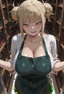 [マイネームルナ] Pregnant Belly Library Series Toga Himiko [Sample] [AI Generated] 作品封面
