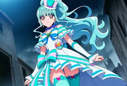 [goldnotakashi] Cure Lillian forced [AI Generated]