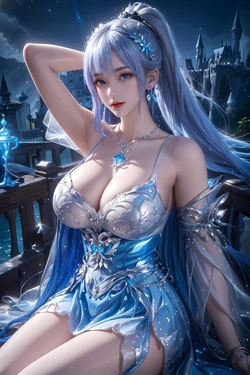 [AI generated] Lovely lady 18 作品封面