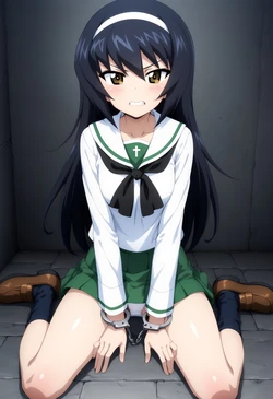 [ZACK AI] Reizei Mako (GIRLS und PANZER) [AI Generated] 作品封面