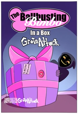 Ballbusting Bimbo in a Box
