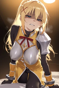 [Ramen-Chan] Darkness (Kono Subarashii Sekai ni Shukufuku wo!) [AI Generated] 作品封面