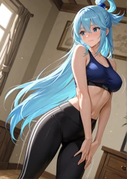 [KALA AI NSFW (VAMA)] - Aqua (440p) [AI Generated] 作品封面