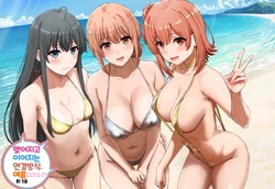 [studio A (Inanaki Shiki)] Musunde Tsuraneru Tsunagikata. Natsu - Halem sex in a cottage during midsummer on the Yuhigahama's route. | 맺어지고 이어지는 연결방식. 여름 - 유이가하마 루트, 한여름 별장에서의 하렘 섹스. (Yahari Ore no Seishun Love Come wa Machigatteiru.) [Korean] [Digital] 作品封面