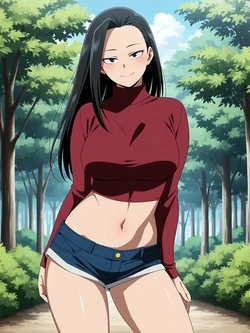 ANIPAI - Momo Yaoyorozu - My Hero Academia [96 pics / Full Set + Extras] [AI Generated] 作品封面