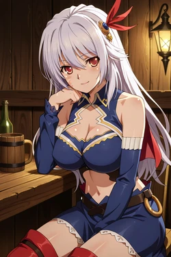 Shinoizukawa - Eleonora Viltaria - Madan no Ou to Vanadis (125p) [AI Generated] 作品封面
