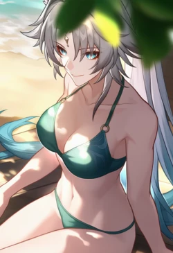 [Isterya] Beach Feixiao [AI Generated] 作品封面