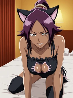 ANIPAI - Yoruichi Shihouin - Bleach [98 pics  Full Set + Extras] [AI Generated] 作品封面
