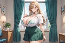 ムチムチでっかい女子校生はオジサン好き2〜チビハゲ童貞おじ×高身長爆乳ギャルJK〜 作品封面