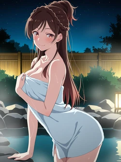 ANIPAI - Chizuru Mizuhara - Rent a Girlfriend [138 pics  Full Set + Extras] [AI Generated] 作品封面