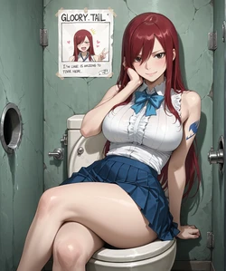 [AiFishBall] Erza Scarlet 25 - Fairy Tail (Patreon) [AI Generated] 作品封面