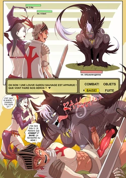 [UselessBegging] A Wild Shewolf Appeared! | Une Louve Garou Apparait ! [French] [L'Aile-ou-la-Cuisse-Trad] 作品封面