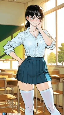 Asa Mitaka (Chainsaw Man) WienerGens AI Generated