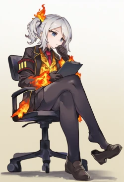烧伤叠起来了（星野風禾） [AI Generated]