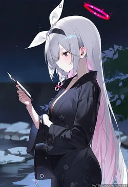 apaper) 260424 [blue archive] plana KIMONO BWC [AI Generated] 作品封面
