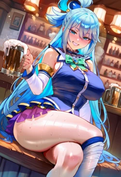 [BonsAI] Aqua (Konosuba) (AI Generated) 作品封面