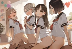 [はずかし本舗] 文化祭で中出しおまんこメイド喫茶 [AI Generated] 作品封面