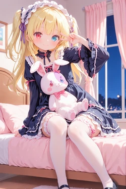 [usaocha] 羽瀬川小鳩 [AI Generated] 作品封面