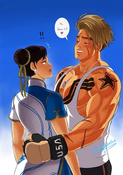 [BardyWarrior] Luke x Chun-Li (Street Fighter 6) 作品封面