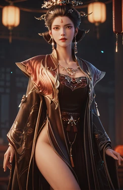 [AI Generated]剑来 大骊娘娘南簪荤素 作品封面