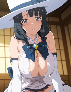 Purpleh31 - Itsuki (Houkago No Pleiades) default outfit 242P (Patreon) (AI Generated) 作品封面