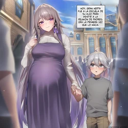 The cheating mom at the parent-teacher meeting (Spanish) (MTL) [AI Generated] 作品封面