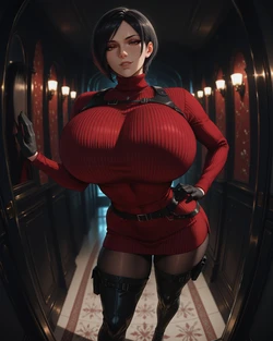 [Magiskuwa] Ada Wong | Resident Evil #2 [AI Generated] 作品封面