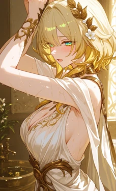 [Reiji] Aglaea (Honkai Star Rail) – Showering [AI Generated] 作品封面