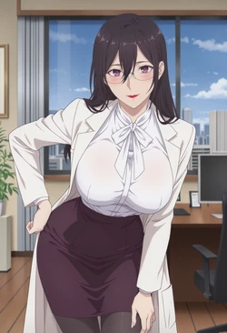 Meowu laha - Mayuri Hanyu  Office 🌆[AI Generated] 作品封面