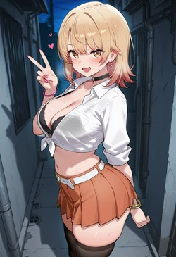 [Nankoai] Iroha Isshiki(Oregairu)-req-gyaru-cowprint-lovehotel (Patreon) [AI Generated] 作品封面