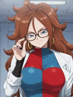 [Hurry-Workshop/Anivoice] Android 21 - Dragon Ball (87P) [AI Generated] 作品封面