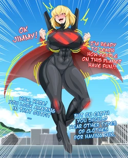 [Karuro-Kun] Kara and the Earthling customs (SuperMan) 作品封面