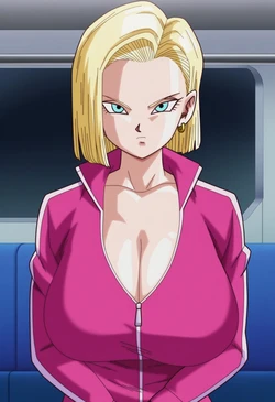 [Sticky] dbz x android 18 x roshi [ai generated] 作品封面