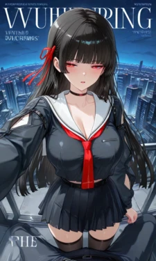 [Wen] Chisa - Wuthering Waves (Patreon) [AI Generated] 作品封面